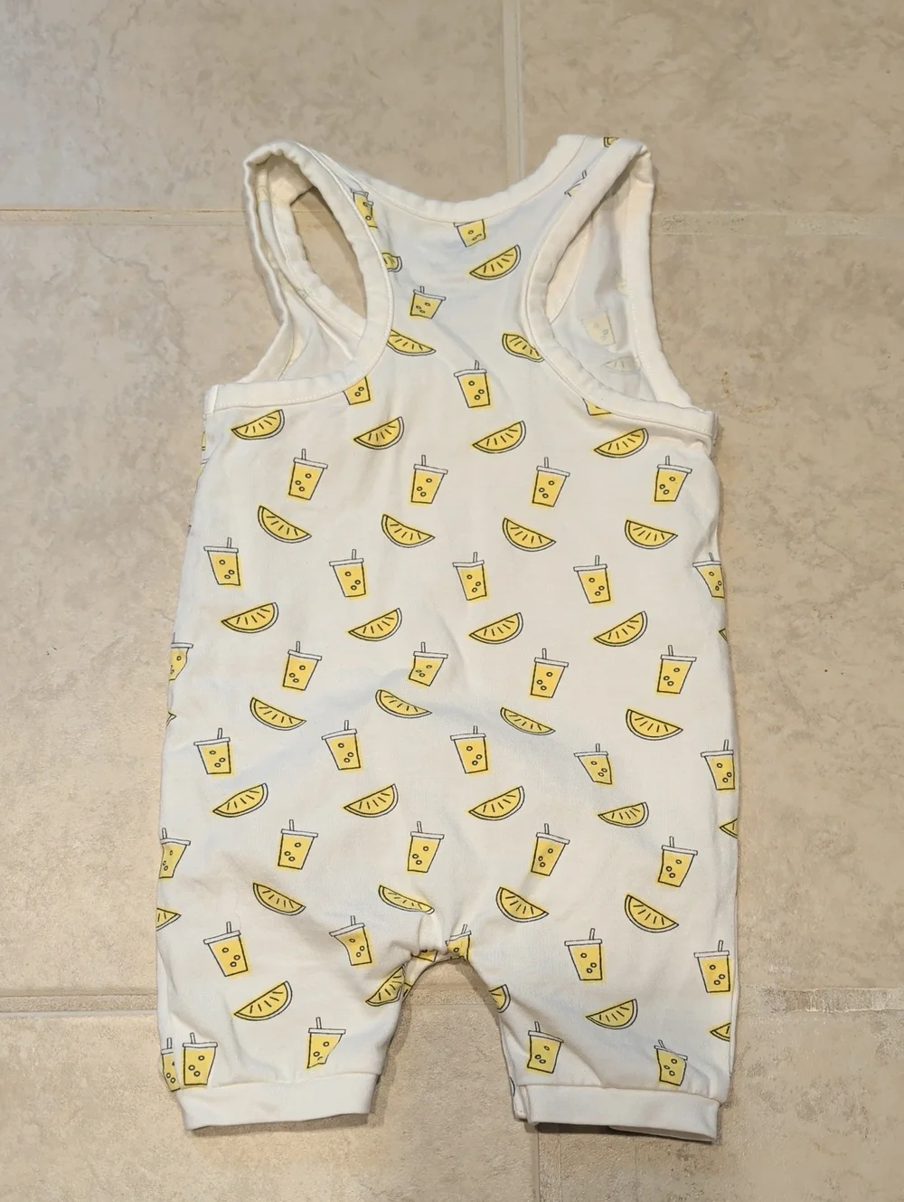 Monica + Andy Lemonade 🍋 Tank Button Onesie
